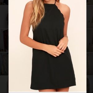 NWT black mini dress